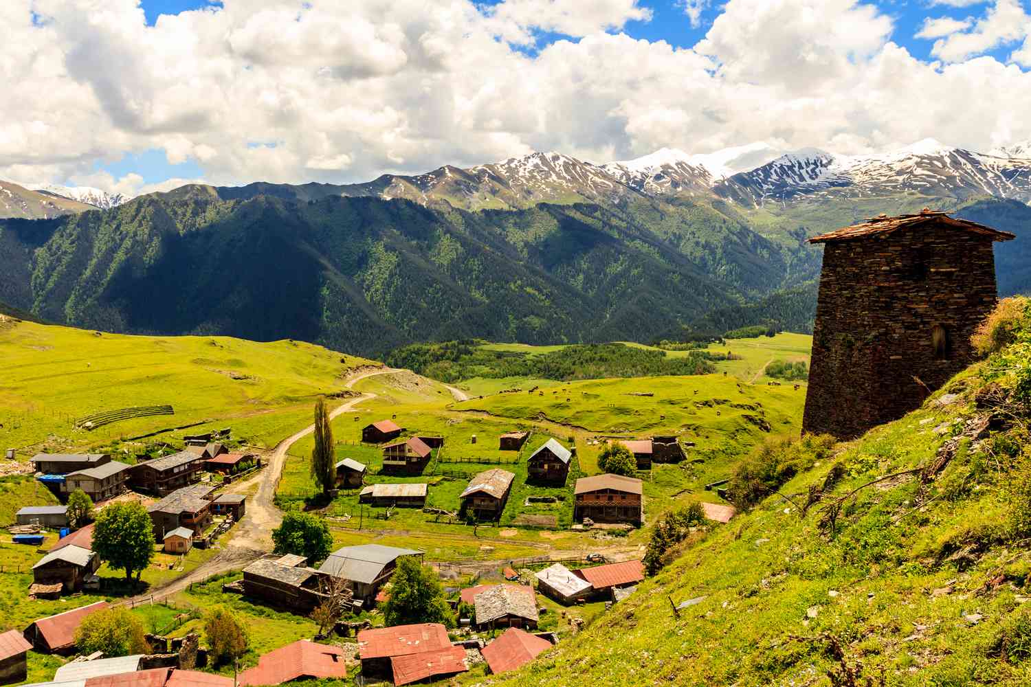 Hiking and adventure trip through Tusheti